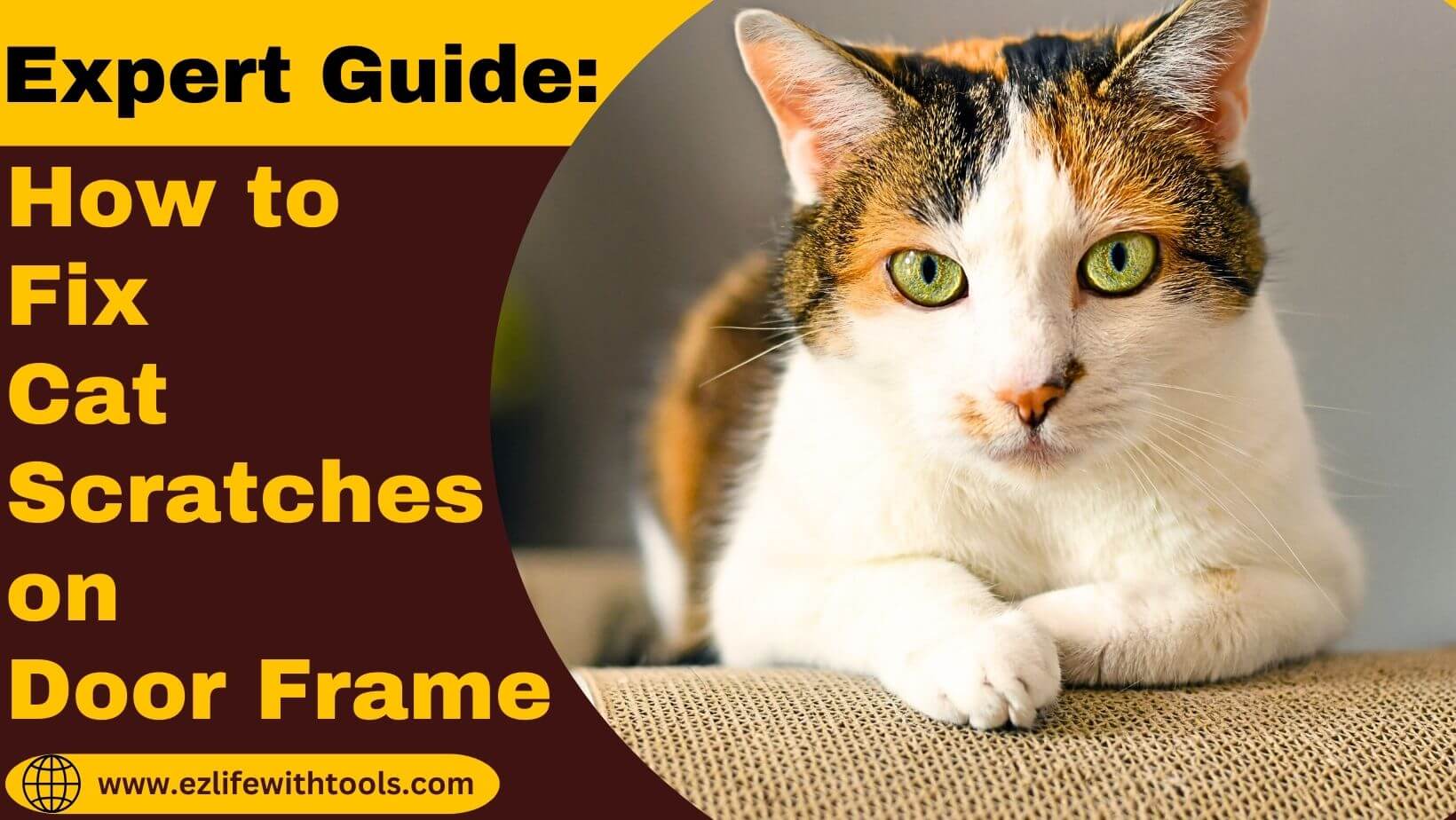 How to Fix Cat Scratches on Door Frame